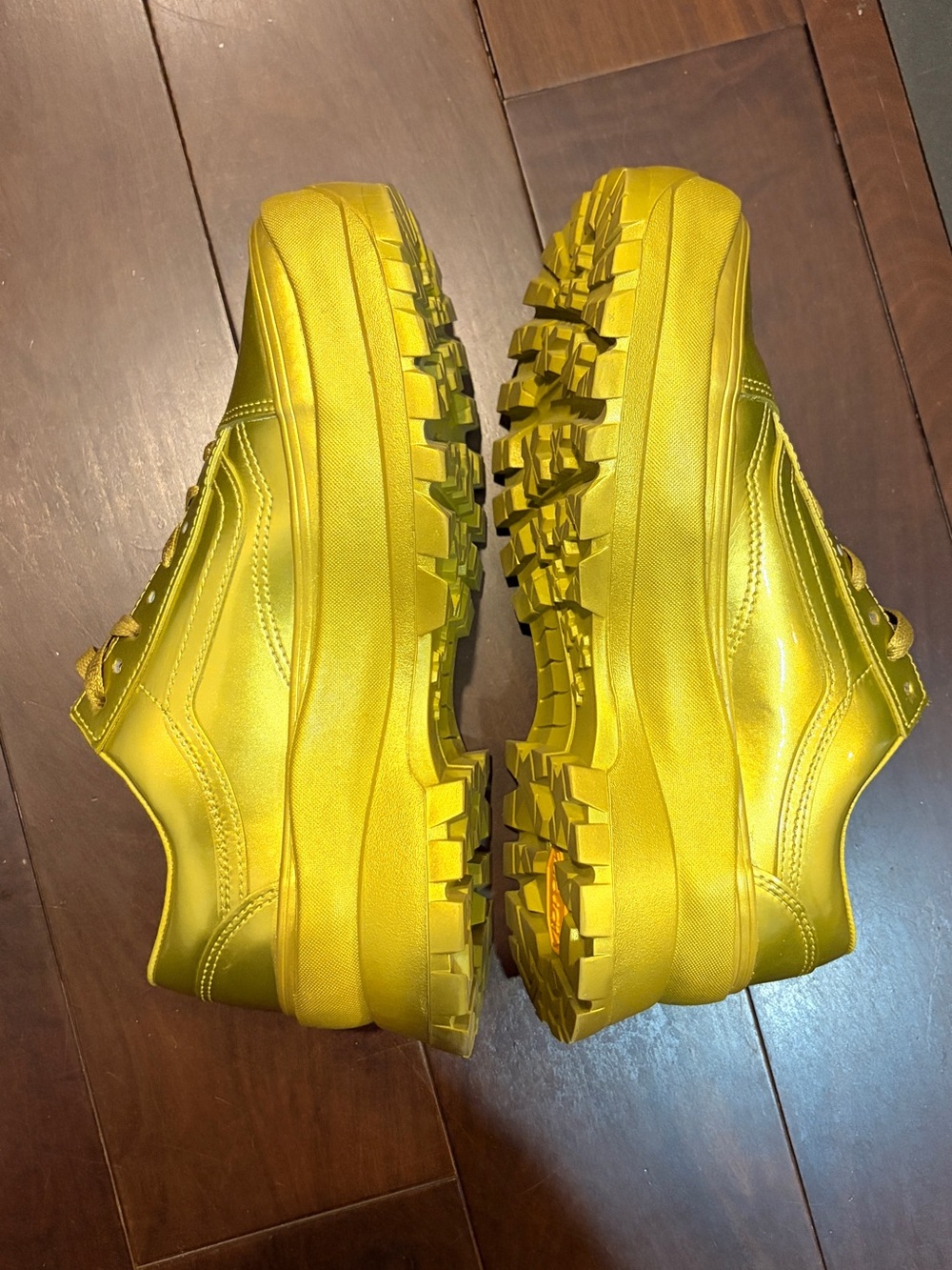 VANS x Collina Strada metallic Old Skool Vibram DX Sneakers - Picture 6 of 7